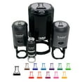 thumbnail image 1 of Kawaii Beaker Science Teacher School Self-Inking Rubber Stamp Ink Stamper - Red Ink - Mini 1/2 Inch, 1 of 7