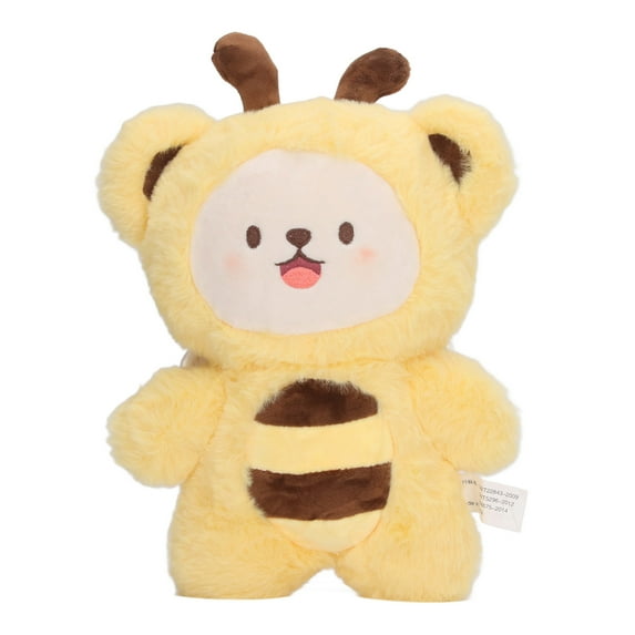 Kawaii Bee Plush Stuffed Animal Toys Soft Ladybug Butterfly Plush Toys Cute Honey Bee Pillow Girl Kids Playmate