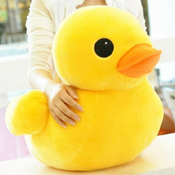 Kawaii Big Yellow Duck Mini Plush Dolls Toy Cute Soft Cartoon Stuffed Animal Toys Birthday Gifts for Children Kids Baby Girl