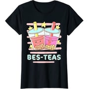 Kawaii Boba Bes-Teas, Besties Best Friends Bubble Tea T-Shirt