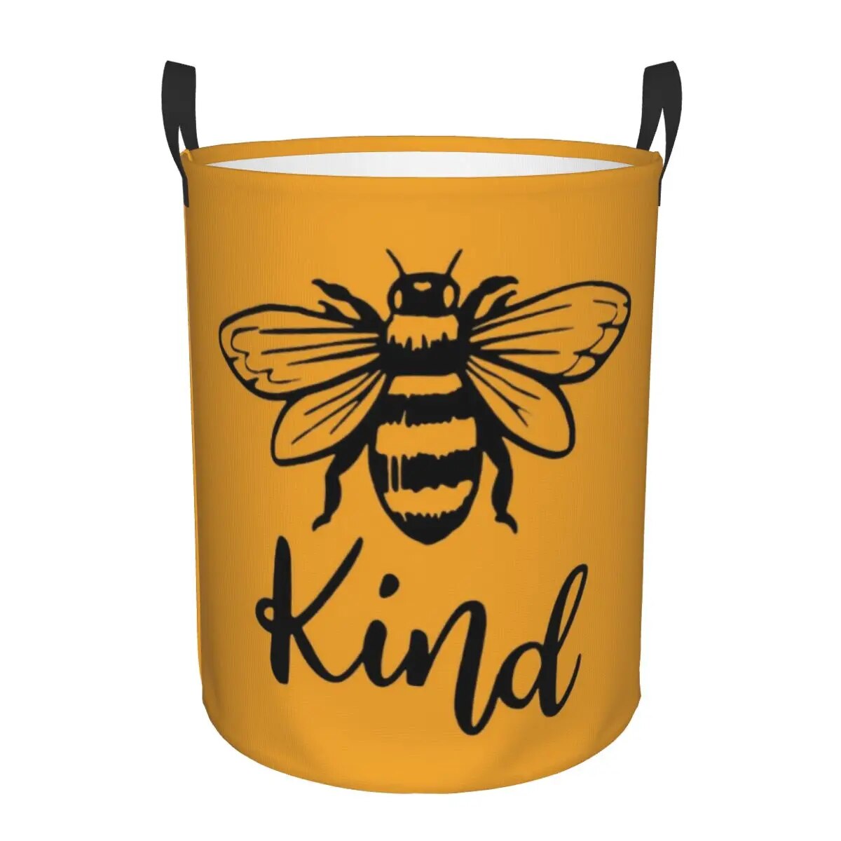 Kawaii Bumblebee Laundry Hamper Large Storage Basket Honey Bee Boys Toy