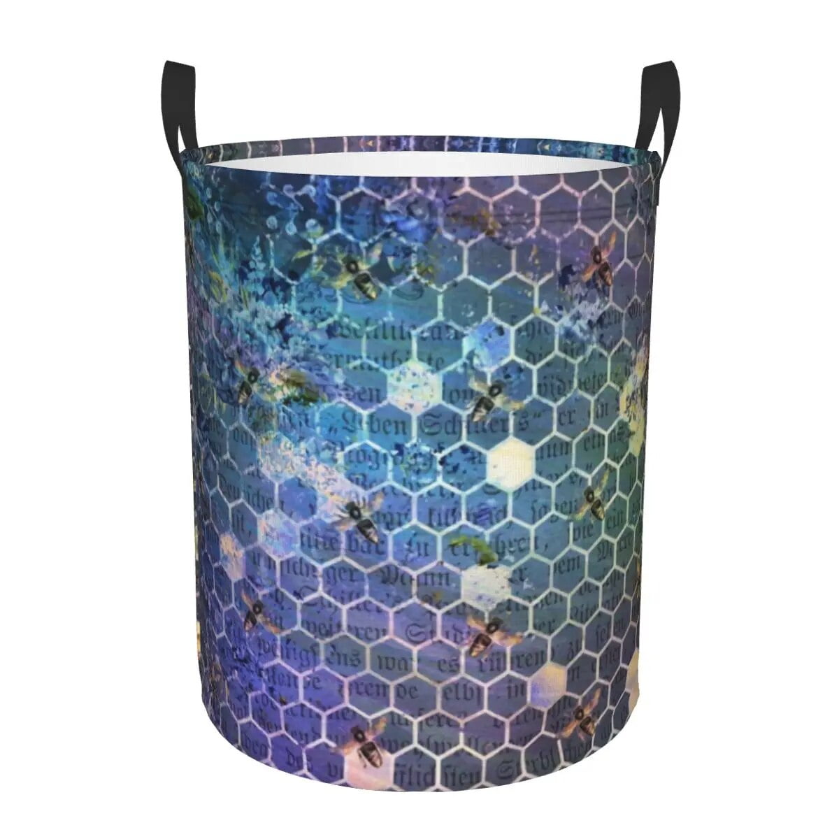 Kawaii Bumblebee Laundry Hamper Large Storage Basket Honey Bee Boys Toy