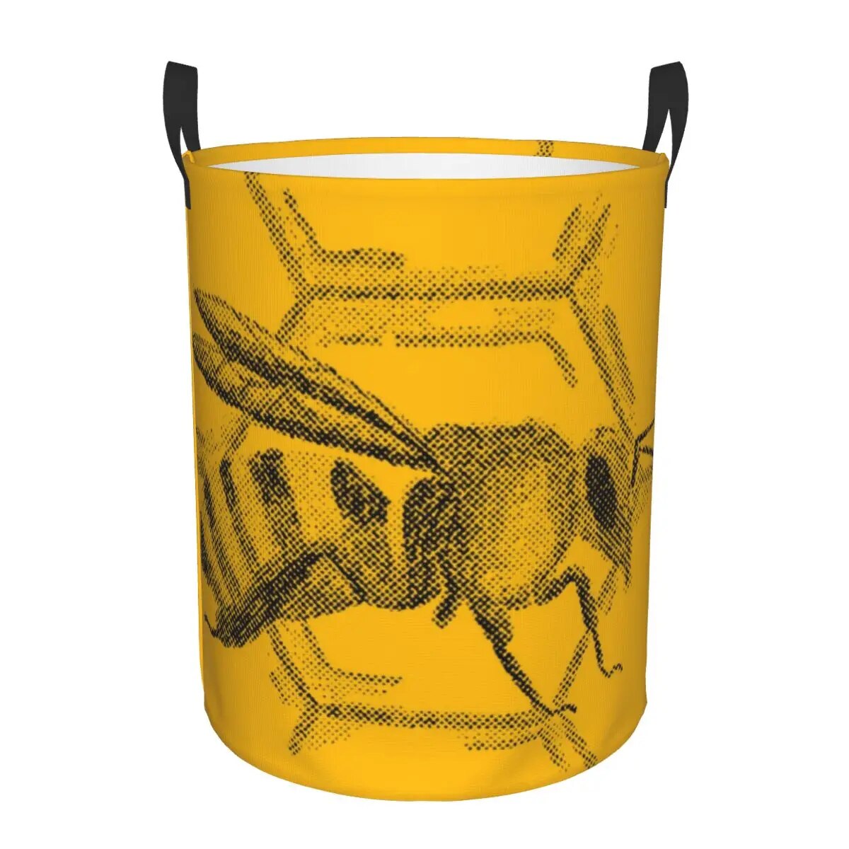 Kawaii Bumblebee Laundry Hamper Large Storage Basket Honey Bee Boys Toy