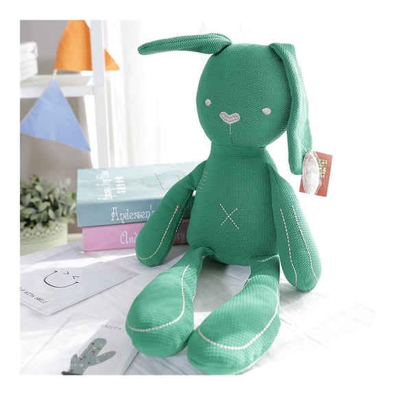 Kawaii Bunny Plush Rabbit Dolls Soft Newborn Sleeping Plush Toy Appease Toy Rabbit Easter Gift Stuffed Toys For Girls