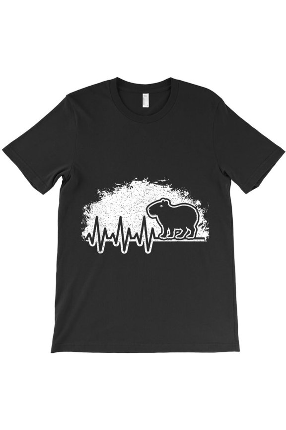 Kawaii Capybara Cloud Themed Funny Dreamy and Cute Sky and Animal Art H31134 Unisex T-Shirt, Up to 5XL Available