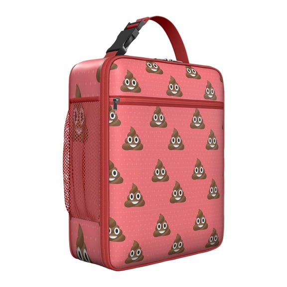 Kawaii Cartoon Rocket Galaxy Lunch Bag – Cute Astronaut Planet Space Star Moon Pattern, Rainbow Sketch Graffiti s Lunch Tote for School or Travel