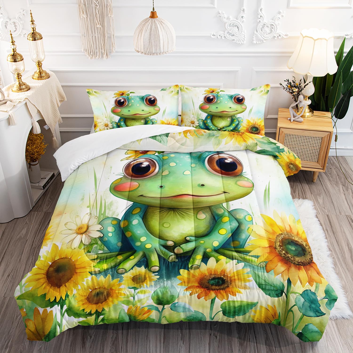 Kid Dog Themed Comforter Girls Dog Bedding Dog Comforter Kids Cute Cartoon Dogs Comforter Set For  Boys Girls Pet Puppy