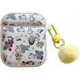 thumbnail image 1 of Kawaii Case Cover for AirPods 2,Cartoon Anti-Drop Shockproof Soft Earphone Protective Shell for Girls Women (AirPods 2), 1 of 8