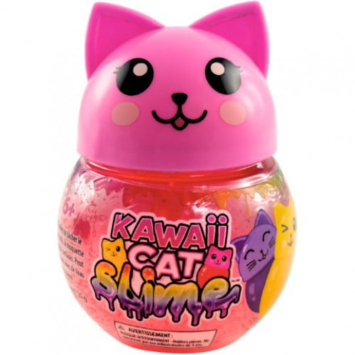 Kawaii Cat Slime PINK Slime