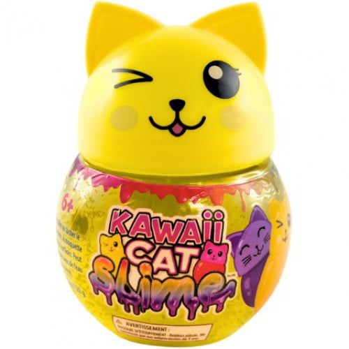 Kawaii Cat Slime YELLOW Slime