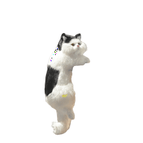 Kawaii Cat Stuffed Animal - 12.2'' Simulated Pet Cat Plush Doll Hanging Plush Toy Home Decor Gift