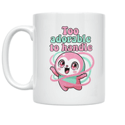 Kawaii Character Design - Kawaii Aesthetic Enthusiast - 11 oz Ceramic Coffee Mug