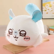 Kawaii Chiikawa Doll Hachiware Usagi Plush Toy Cute Super Cute Sleeping in Bed Comforting Doll Gift