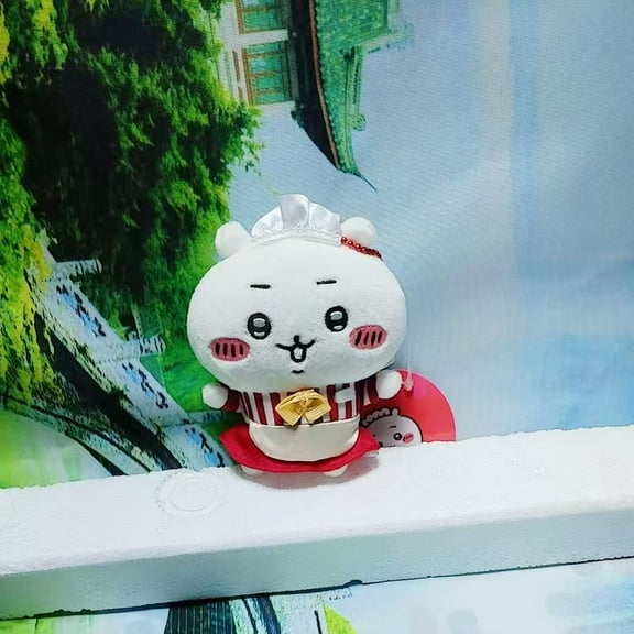 Kawaii Chiikawa Hachiware Usagi Restaurant cute doll plush dolls, 10cm Momonga Rakko backpack pendant