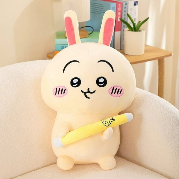 Kawaii Chiikawa Plush Doll Usagi Hachiware Soft Stuffed Plush Toys Gift Throw Pillow Home Ornament