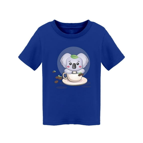 Kawaii Coffee Koala T-Shirt Toddler -Image by Shutterstock, 3 Toddler