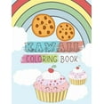 thumbnail image 1 of Kawaii Coloring Book: 24 Fun and Relaxing Kawaii Colouring Pages For kids, (Paperback), 1 of 1