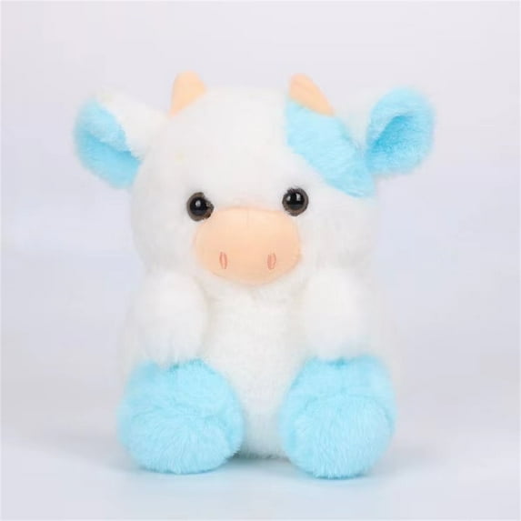 Kawaii Cow Plush Toy - 10" Ultra-Soft Stuffed Animal, Cute Plushies for Kids