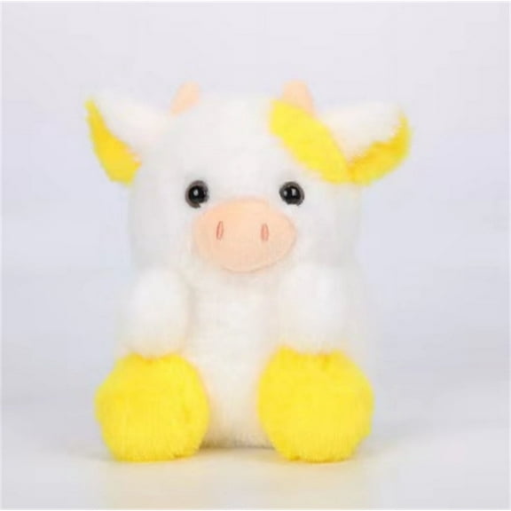 Kawaii Cow Plush Toy - 10" Ultra-Soft Stuffed Animal, Cute Plushies for Kids