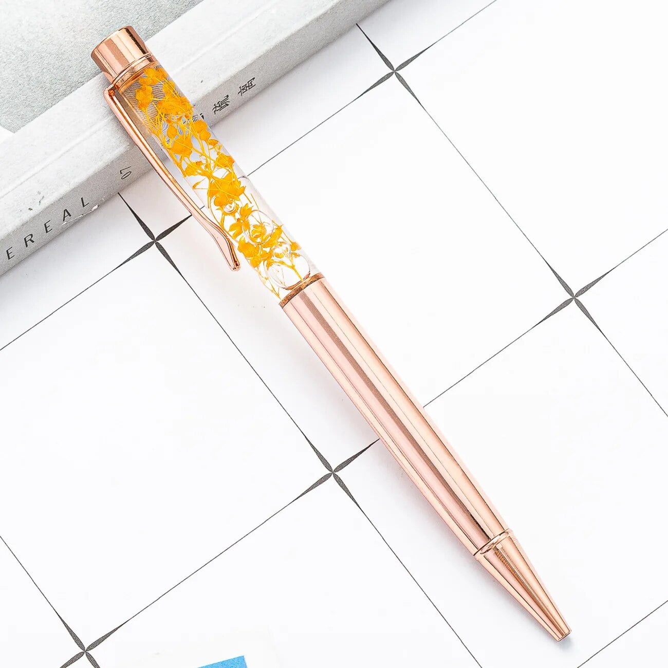 Kawaii Creative DIY Flower Series Ballpoint Pens Fashion Office ...