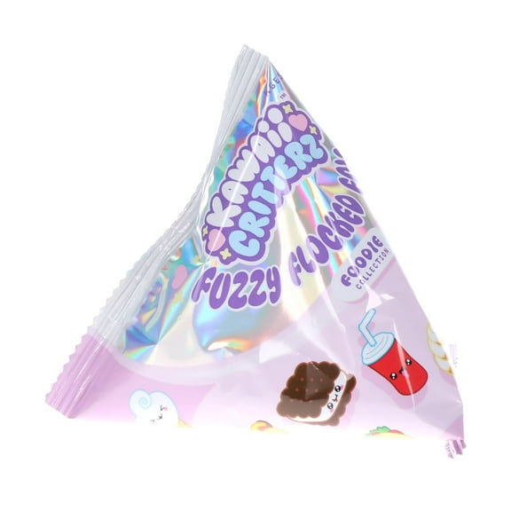 Kawaii Critterz - Foodie Collection - Blind Bag Minifigures - Cute Fuzzy Flocked Collectible Toys