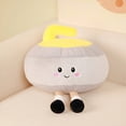 thumbnail image 1 of Kawaii Curling Stuffed Animal Toy, 11 Inch Soft Huggable Plush Doll with Smiling Face, Premium Fluffy Stuffed Plushie for Home Decoration, Holiday Gifts, Play and Daily Use for Boys And Girls, 1 of 7