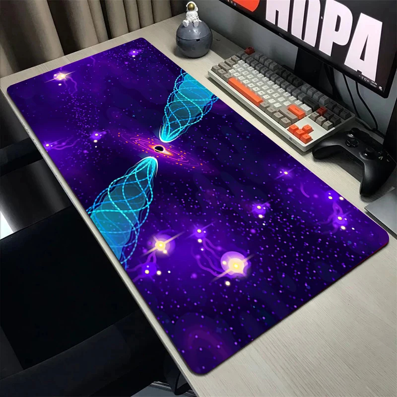 Kawaii Cute Cat Mouse Pad Large Anime Mousepad Desktops for Computer