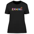 thumbnail image 1 of Kawaii Cute Colorful Doodle T-Shirt Women -Image by Shutterstock, Female Small, 1 of 2