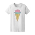 thumbnail image 1 of Kawaii Cute Funny Ice Cream Tee Women's -Image by Shutterstock, 1 of 2