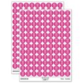 thumbnail image 1 of Kawaii Cute Salty Grumpy Salt 200+ Round Stickers - Hot Pink - Gloss Finish - 0.50" Size, 1 of 3