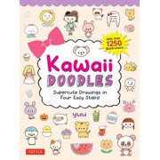 Kawaii Doodles Supercute Drawings in Four Easy Steps with Over 1,250 Illustrations, Paperback
