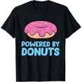 thumbnail image 1 of Kawaii Doughnut Lover Powered By Donuts T-Shirt, 1 of 4