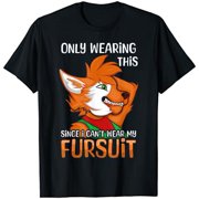 Kawaii Fox Proud Furry Tail Ear Furry Person Cosplay Fursuit T-Shirt, Vintage Birthday Gift