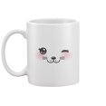 thumbnail image 1 of Kawaii Funny Cat Mug -Image by Shutterstock, 1 of 3