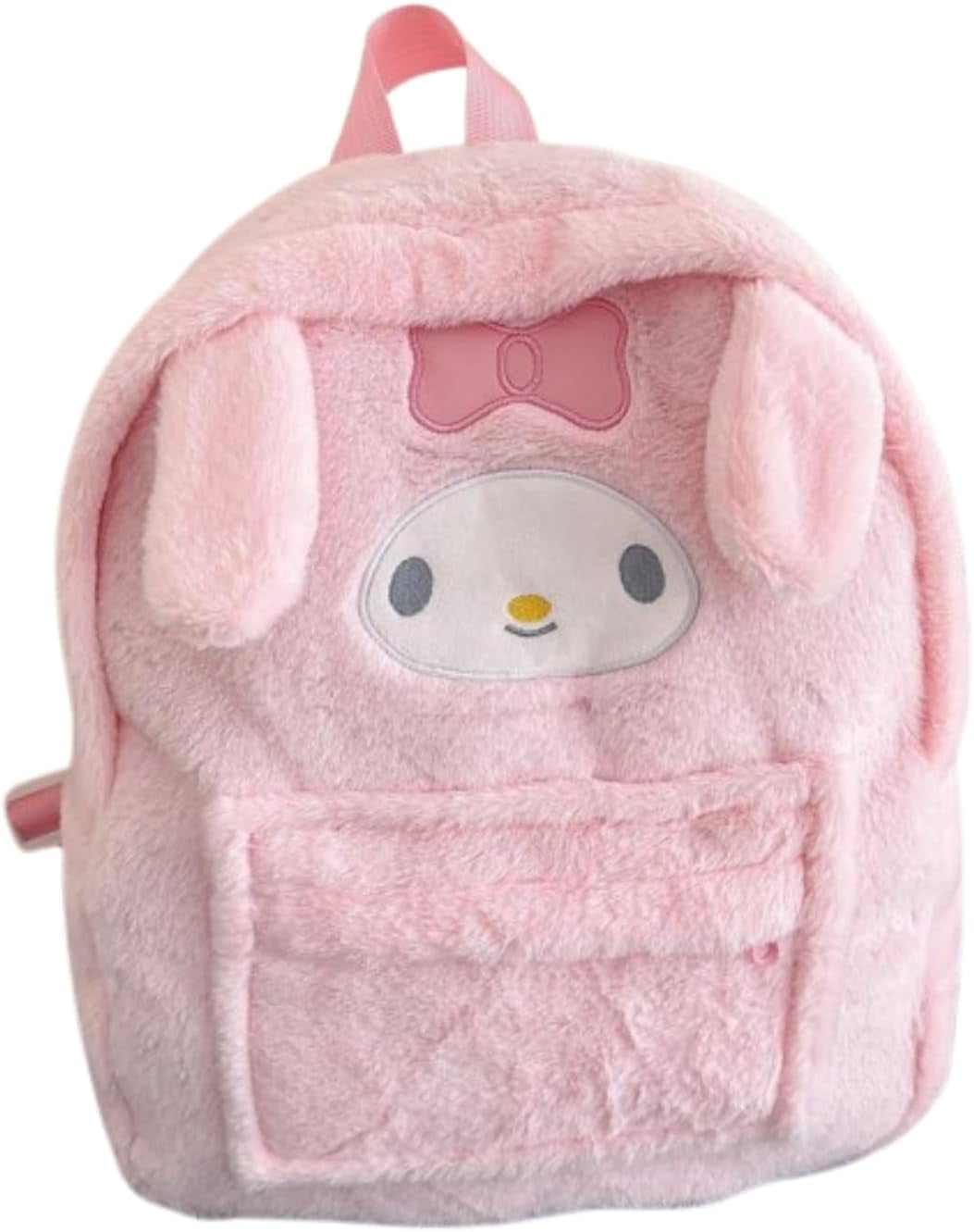 Kawaii Fuzzy Backpack Daypack, Cute Y2K Fluffy Animals Design Chic