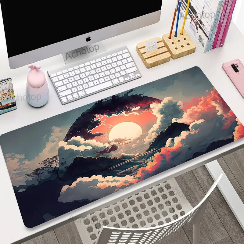 Kawaii Gaming Mouse Pad Large Mousepad Computer Game Keyboard Laptop ...