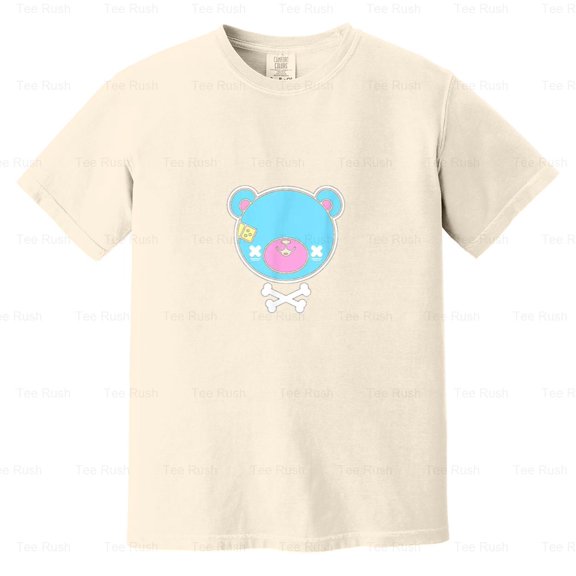 Kawaii Goth Japanese Bear Funny Pastel Goth Aesthetic Gift Alt Style, Comfort Color T-Shirt Unisex, up to 4XL