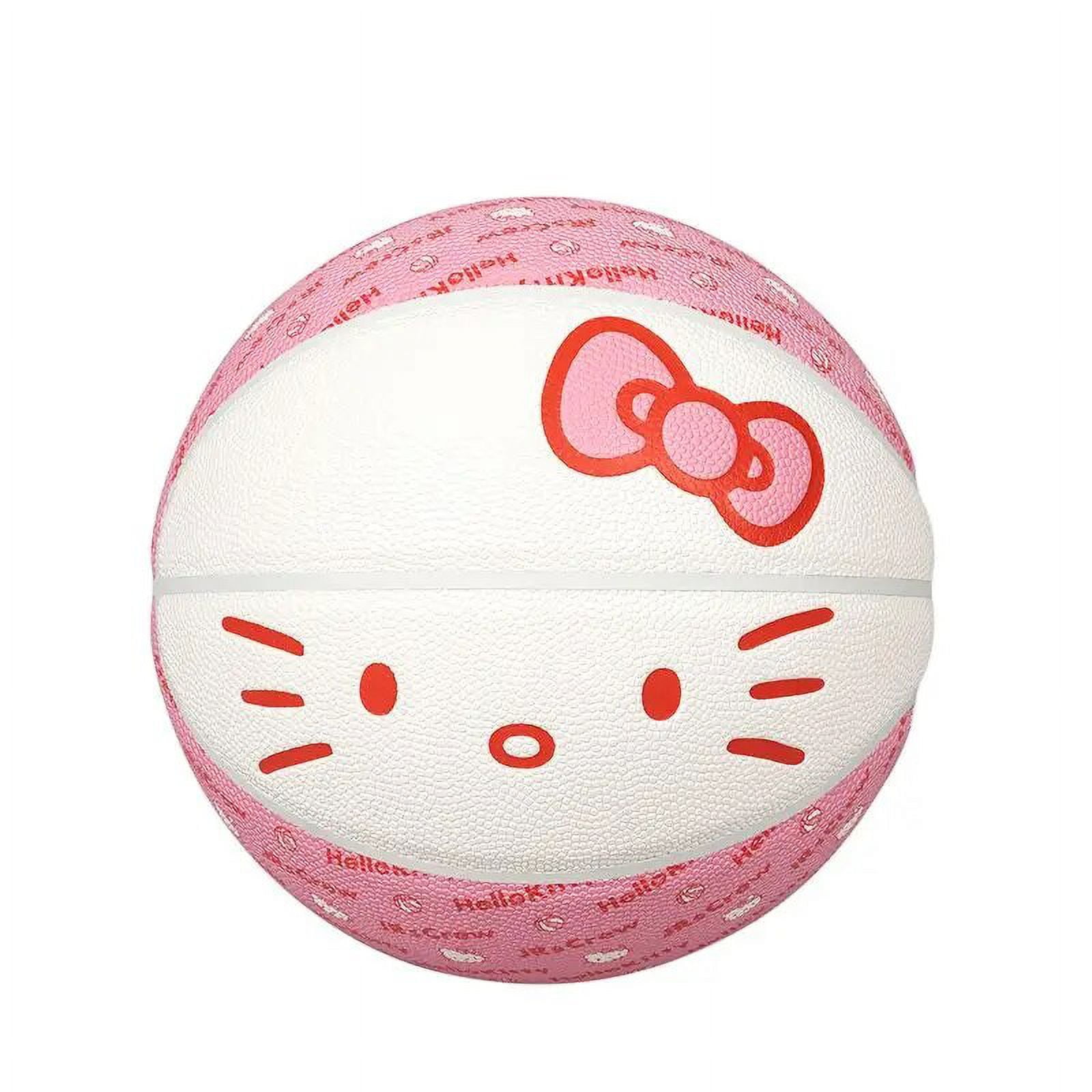 Kawaii Hello Kitty Basketball 7 Sanrioed Kt Cat Pink Bow