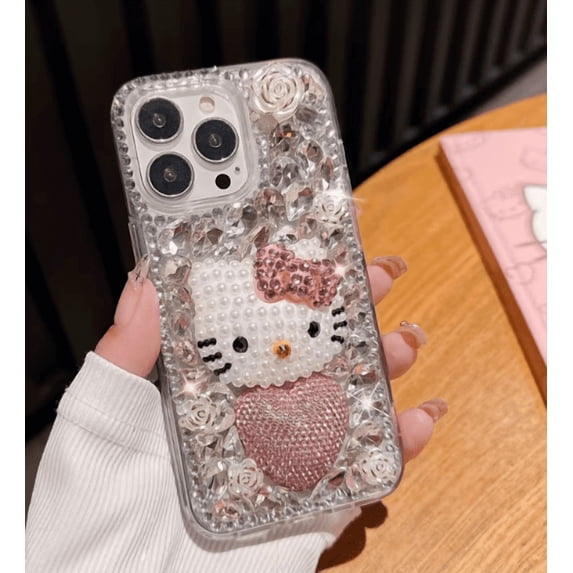 Kawaii Hello Kitty Cartoon Phone Case Suitable for iPhone 17 16 15 14 13 12 y2k Cool Case