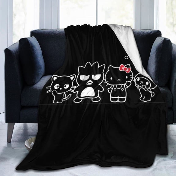 Kawaii Hello Kitty Flannel Blanket Soft Summer Quilt Sofa Nap Blanket Winter Warm Plush Bedspreads Sheets Bedding Supplies