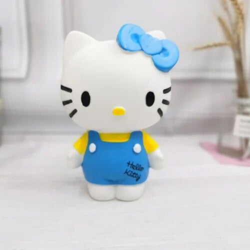 Kawaii Hello Kitty Piggy Bank Kids Creative Piggy Bank Cute Figure ...