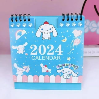 Kawaii Panda 2024 Calendar 365 Days Yearly Planner Coil Desk Calendar Daily  Weekly Agenda Organizer To Do List Office Supplies - AliExpress