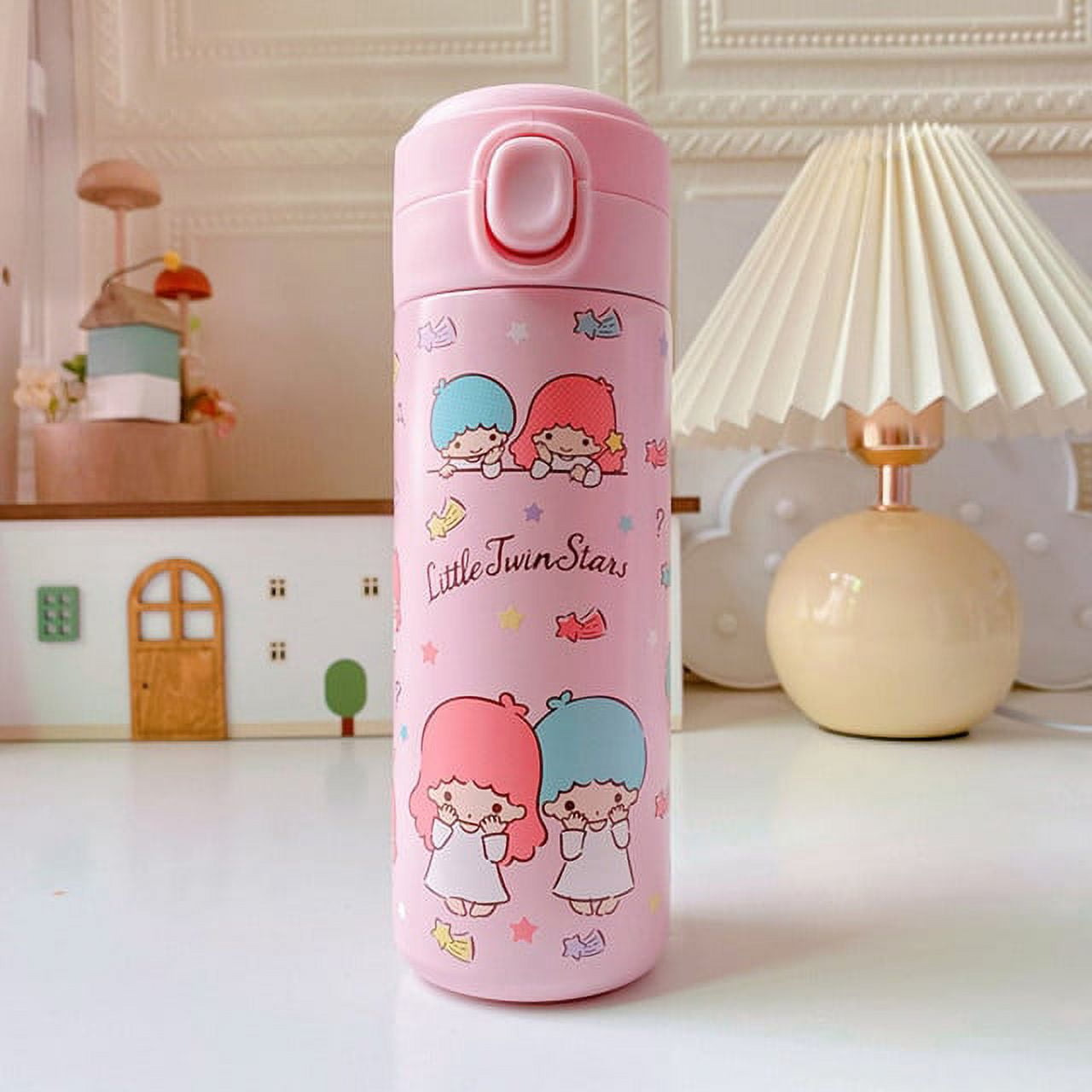 Kawaii Hello Kitty Sanrio Insulation Water Bottles Anime My Melody ...