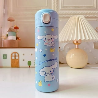 480Ml Kawaii Hello Kitty Sanrio Portable Thermos Mug 316 Stainless Steel  Cute Anime Kuromi Cinnamoroll Kids Water Bottle Gift
