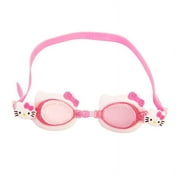 Kawaii Hello Kitty Swim Goggles Anime Sanrio Silica Gel Swim Diving Glasses Adjustable Waterproof Anti Fog Swim Glasses