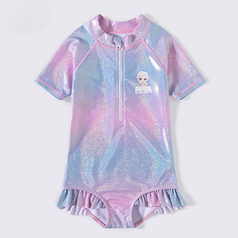 Kawaii Hello Kitty Swimsuit One Piece Sanrio Cute Anime Swimwear Short