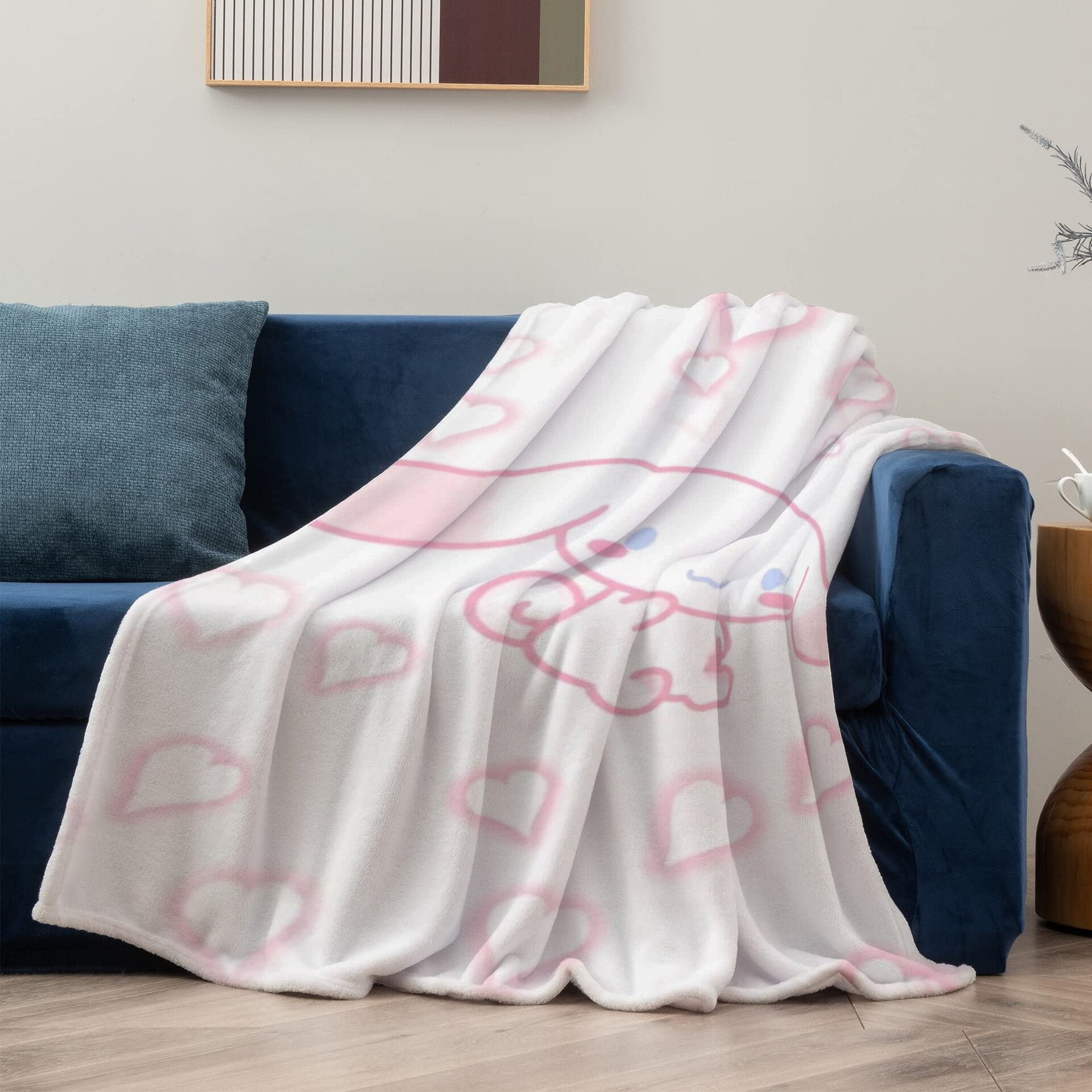 Kawaii Hello Kittys Plush Blanket Household Bath Towel Sanrioed Soft