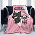 thumbnail image 1 of Kawaii Hello Kittys Plush Blanket Household Bath Towel Sanrioed Soft Cartoon Absorbent Anime Flannel Pillowcase Room Decor Naps, 1 of 25