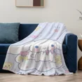 thumbnail image 1 of Kawaii Hello Kittys Plush Blanket Household Bath Towel Sanrioed Soft Cartoon Absorbent Anime Flannel Pillowcase Room Decor Naps, 1 of 25