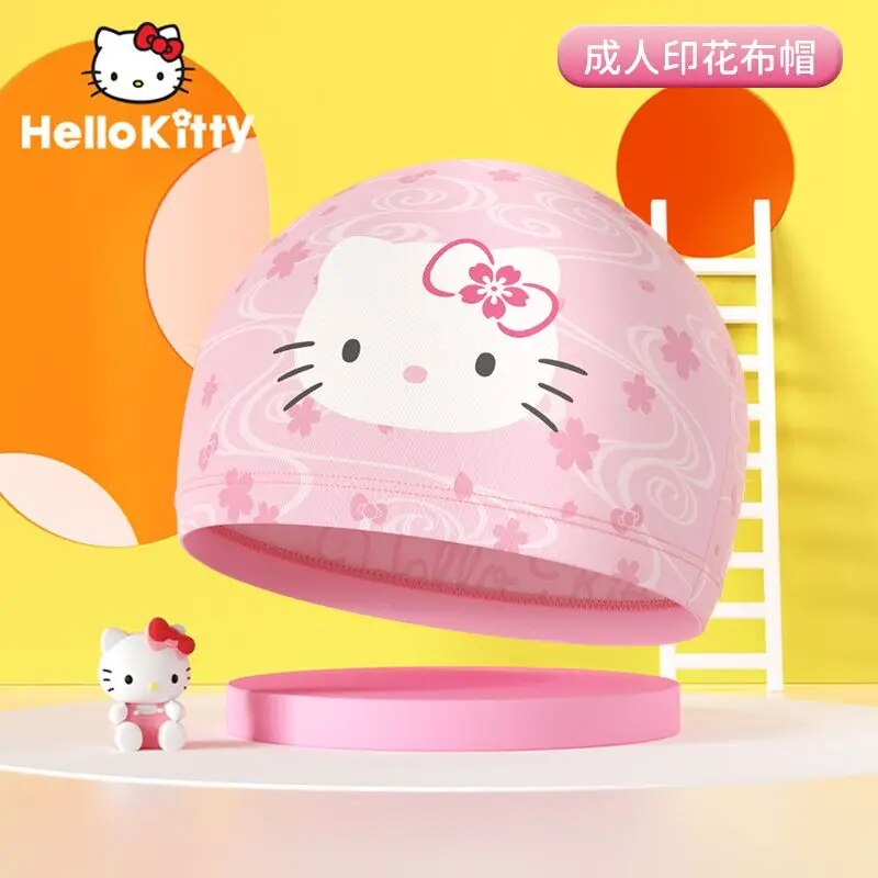 Kitty Goggles Kawaii Hello Kittys Swimming Goggles Women Swim Eyewear Anti-Fog ...